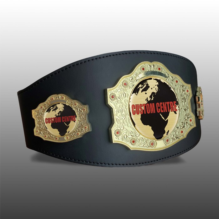 CUSTOM CHAMPIONSHIP BELT XXLMIDI/G/CUSTOM - AVAILABLE IN 4 LEATHER COLOURS